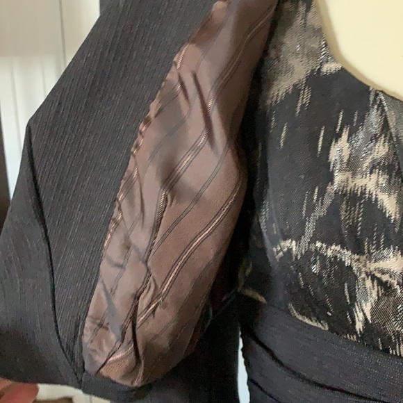 NANETTE Lepore Tigress Coffee Bean Dress With Jacket Size 4 - Picture 11 of 16